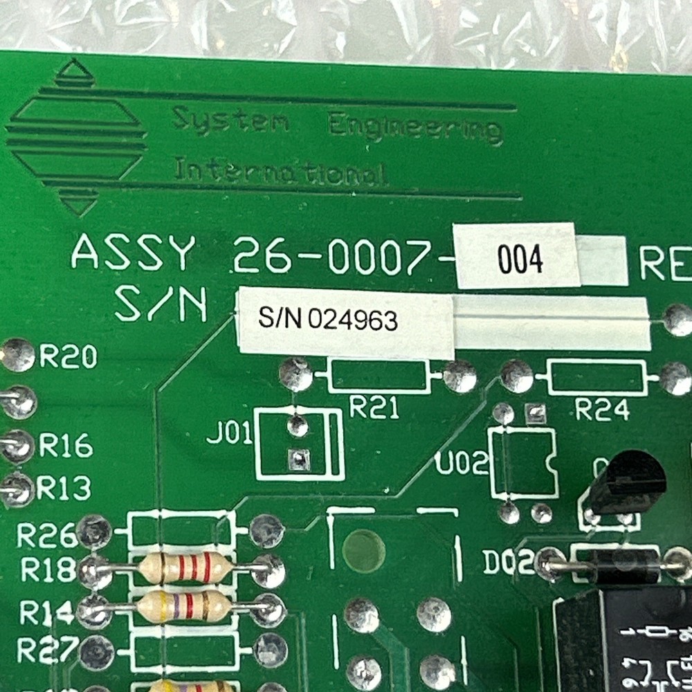 SEI System Engineering International - # 26-0007 - PCB - Board Only
