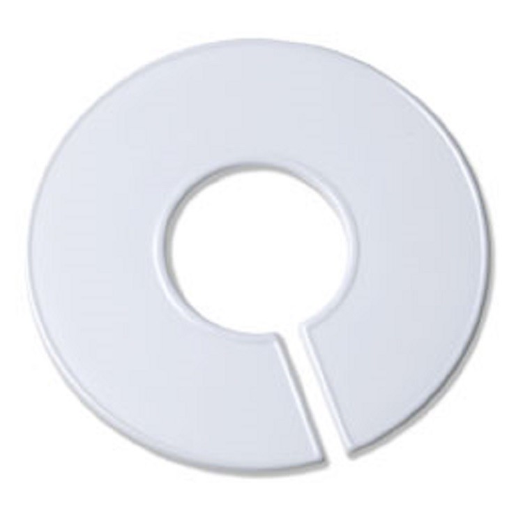 Plastic 10 Clothing White Blank Size Rack Ring Divider