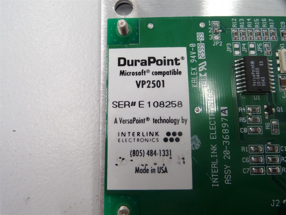 Durapoint VP2501 Touch/Track Pad