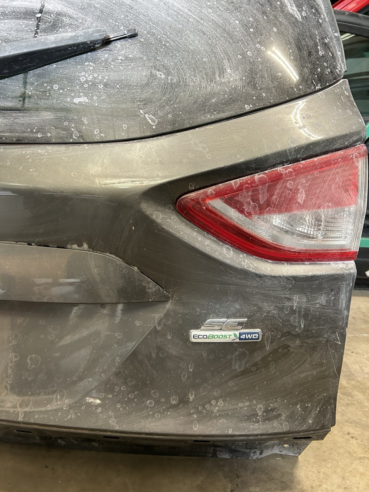 2013 - 2016 Ford Escape Trunk Decklid Rear View Camera Manual Lift Gray J7