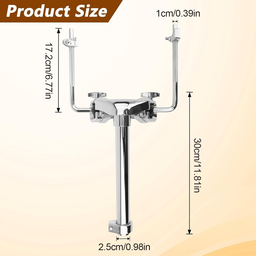 Tom Drum Holder Drummer Musical Performance Hardware Sturdy Durable Strong St...