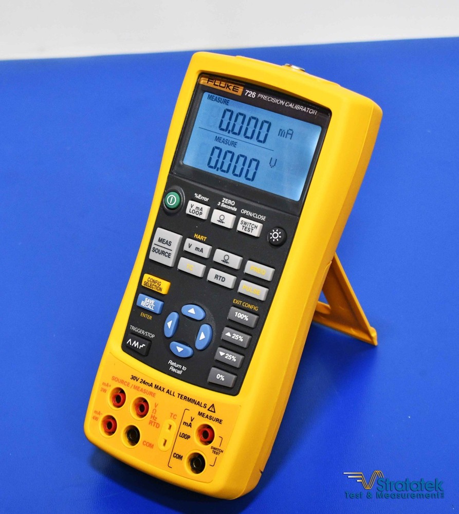 Fluke 726 Multifunction Process Precision Calibrator - NIST Calibrated with Data