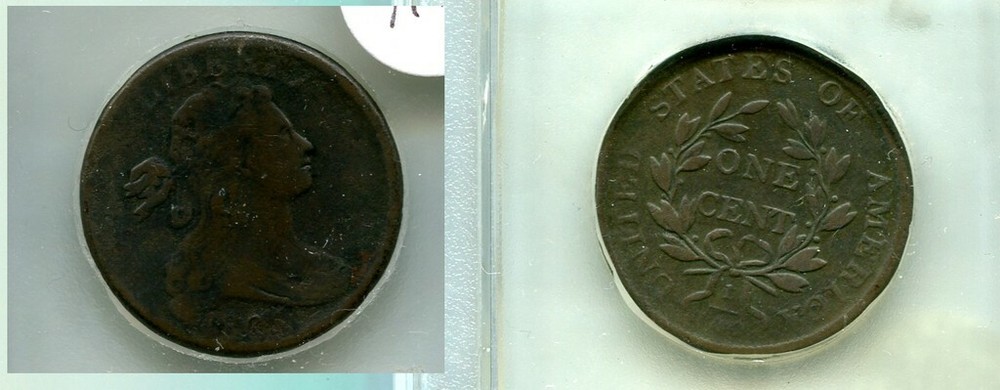 1805 DRAPED BUST LARGE  CENT TYPE COIN VF 31M