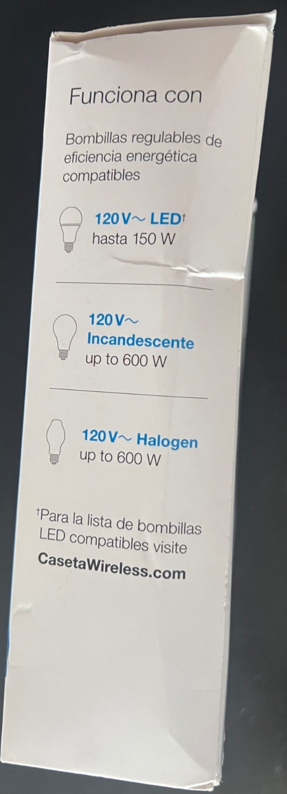 Lutron Caseta Smart Dimmer Switch & Remote Kit LED Wall & Ceiling Lights 8246/OB