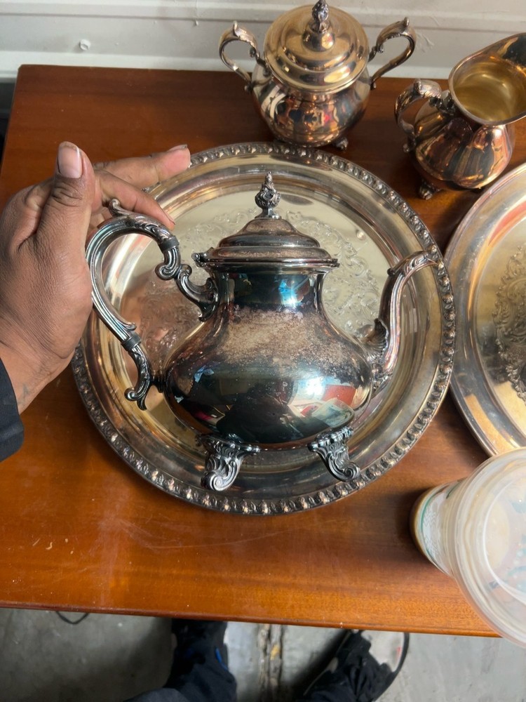 Gorham Silver Plated 5-Piece Tea Set