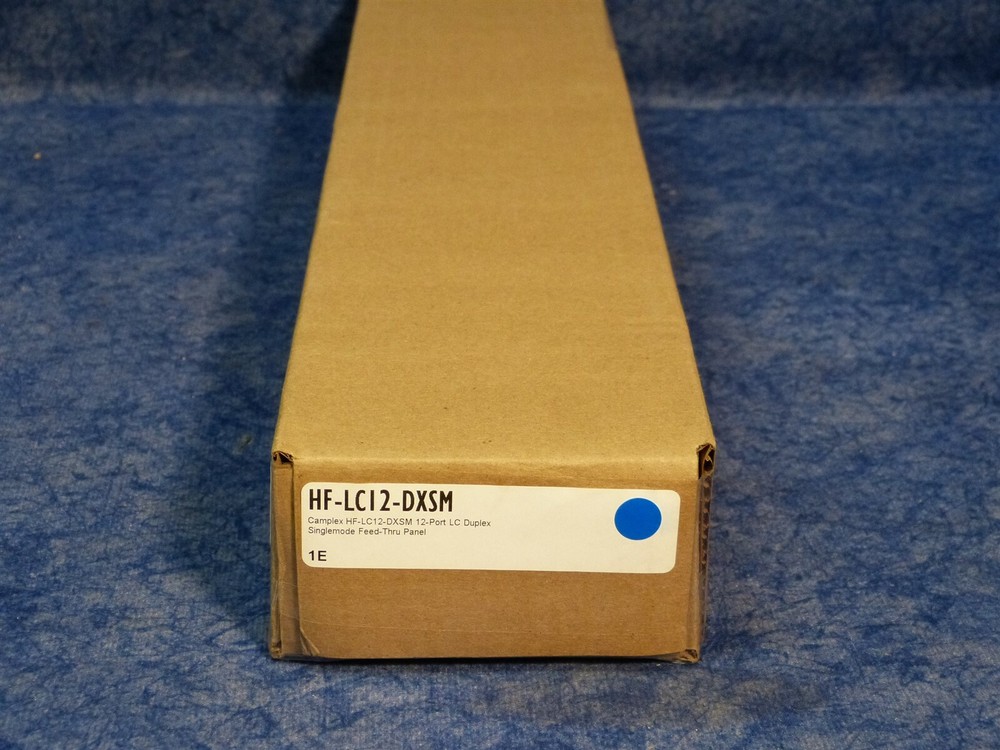 Camplex HF-LC12-DXSM 12-Port LC Duplex Singlemode Feed-Thru Patch Panel (H21)