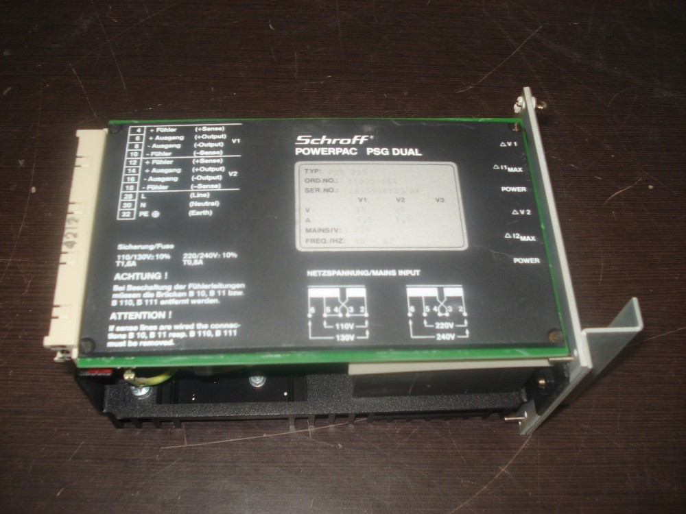 SCHROFF POWERPAC PSG DUAL