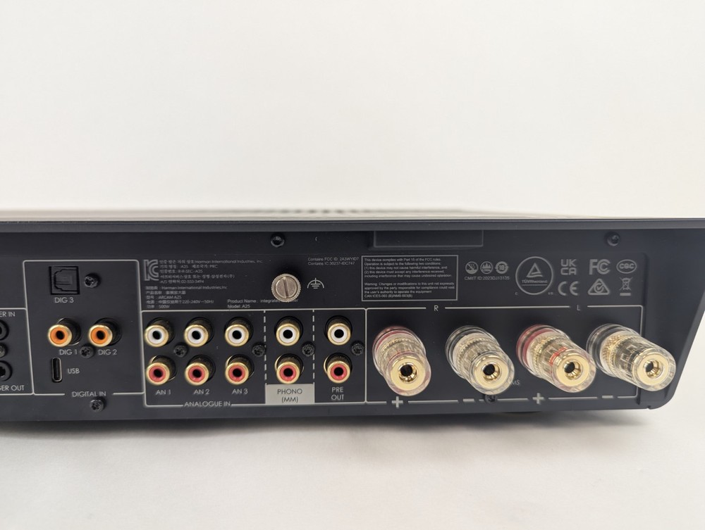 Arcam A25 100W Integrated Amplifier with Remte Ctrl