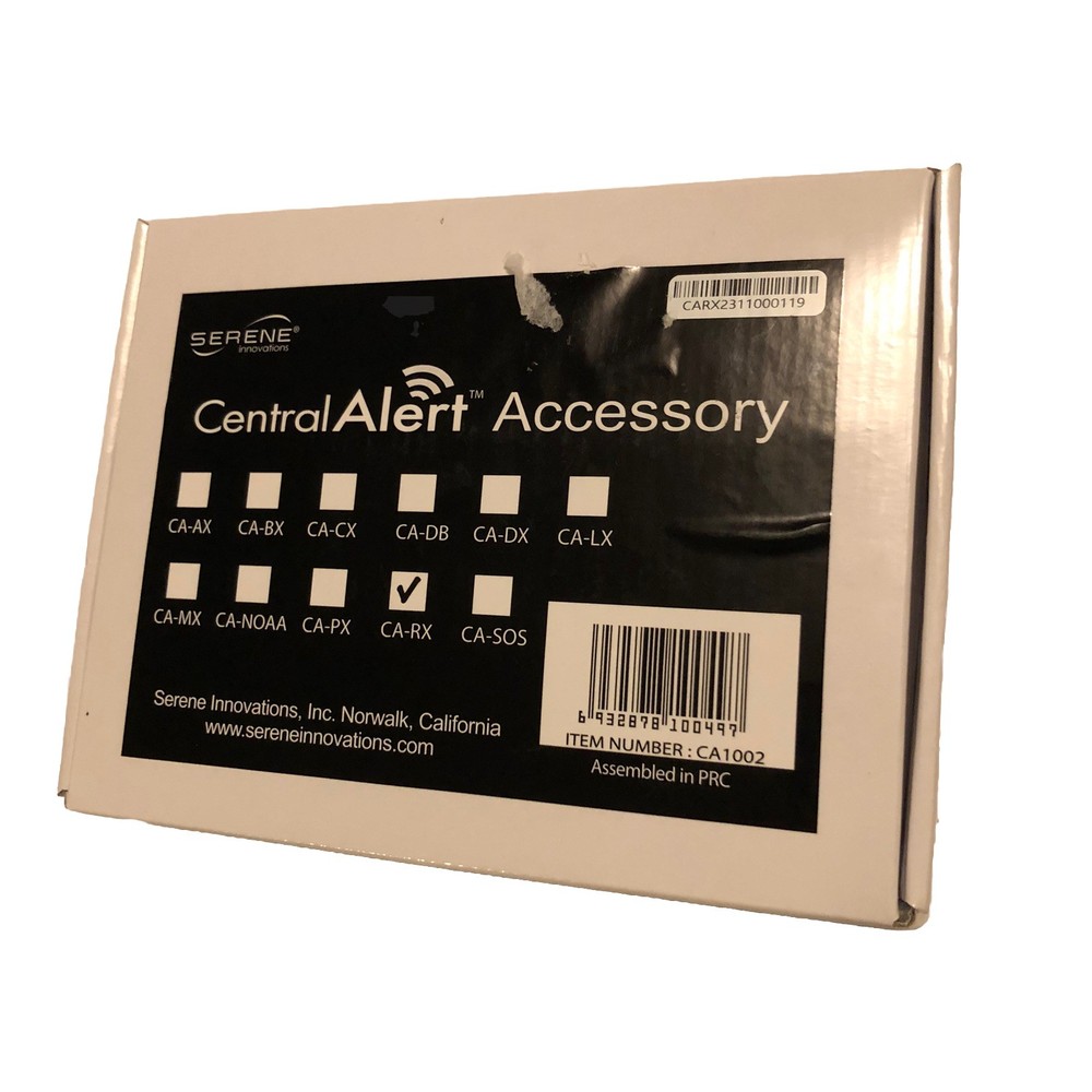 Serene Innovations Receiver Central Alert Accessory CA-RX Remote Receiver