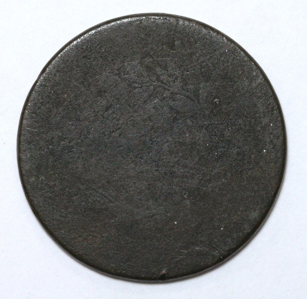 1798 1c Draped Bust Large Cent - RAW - Original Coin