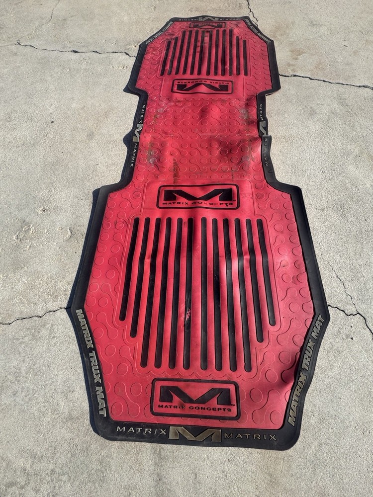 Matrix Concepts Trux Mat In Red USED