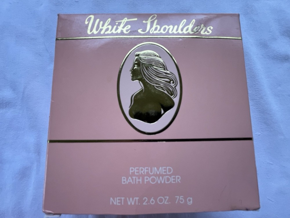 Vintage White Shoulders Dusting Powder