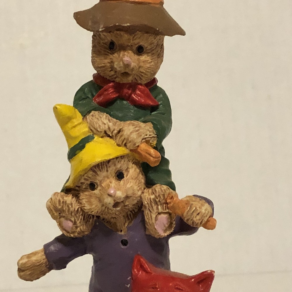 Fall Decor Bears Figurine, Stackable Bears Fall/Halloween Bears Figure