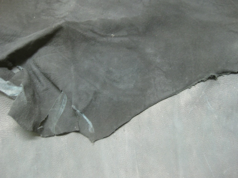 Black Top Grain Deer Leather # 0010486 ROW 71