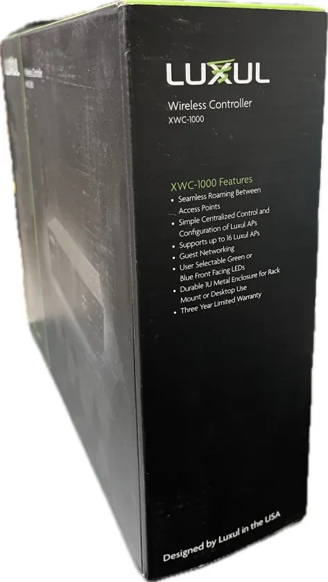 NEW Luxul XWC-1000 Wireless Controller w/ Rack Mount Kit Open Box Pristine