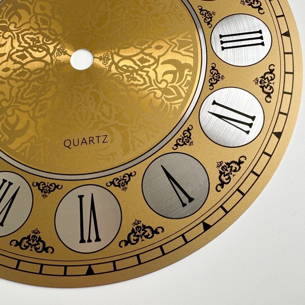 DIY Iron Wall Clock Clock Face Roman Numerals For DIY Quartz Wall Clock Projects