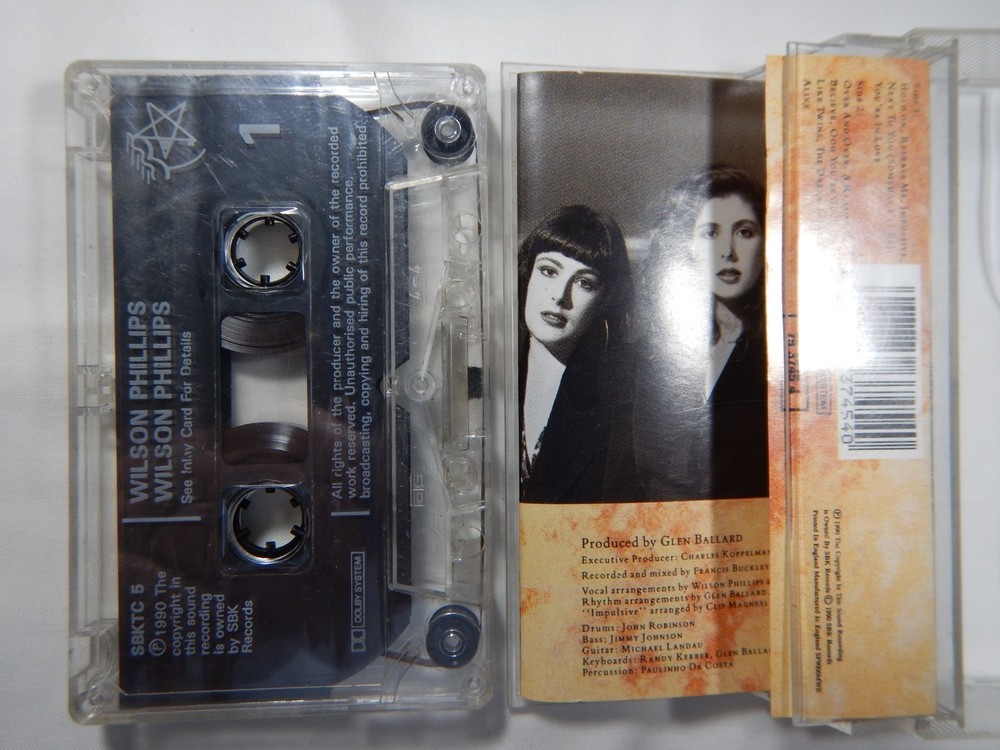 WILSON PHILLIPS - WILSON PHILLIPS - CASSETTE