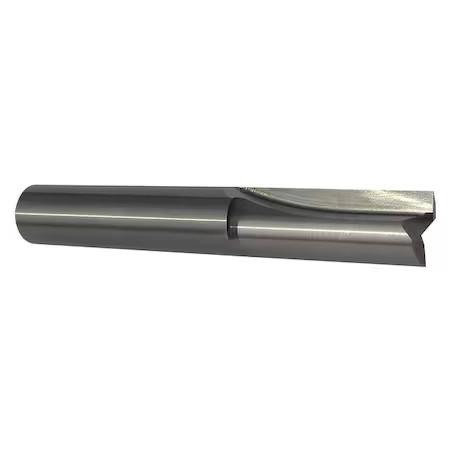 Westward 16Y543 Straight Router Bit Solid Carbide, 1/8 In