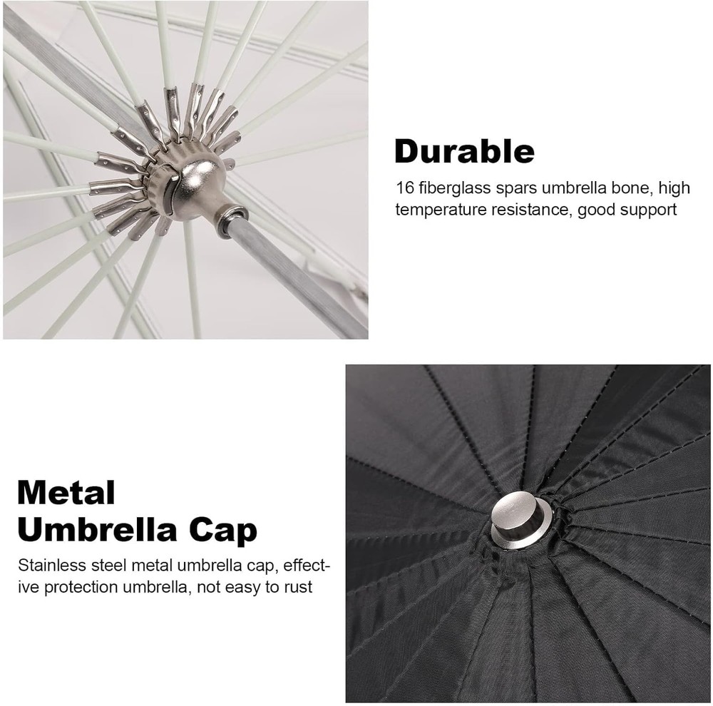 Silver Parabolic Reflector (51")
