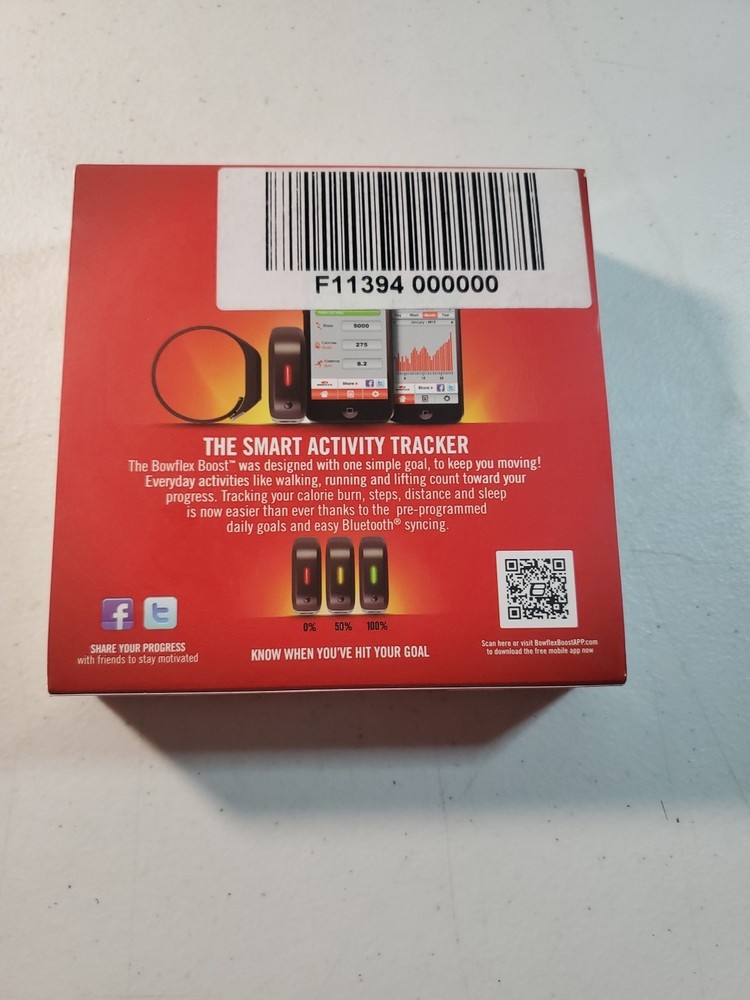 Bowflex Boost Activity Tracker Wireless Wristband Bluetooth NEW IN BOX