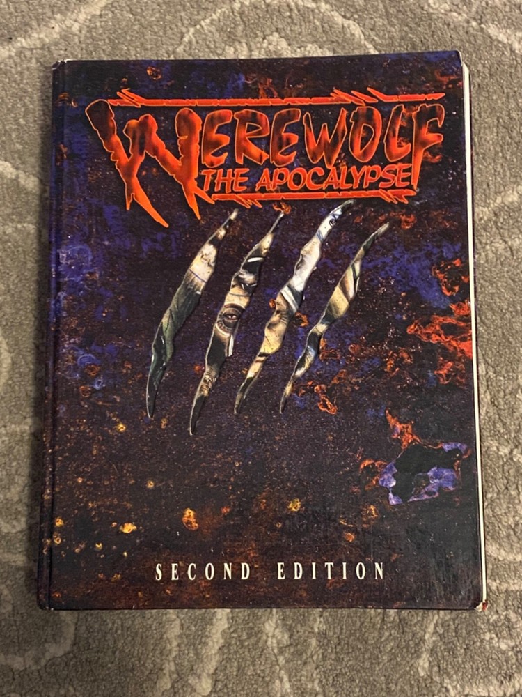 Werewolf: The Apocolypse  Set-Rulebook + Guidebook + 2 sourcebooks + Tribe Book