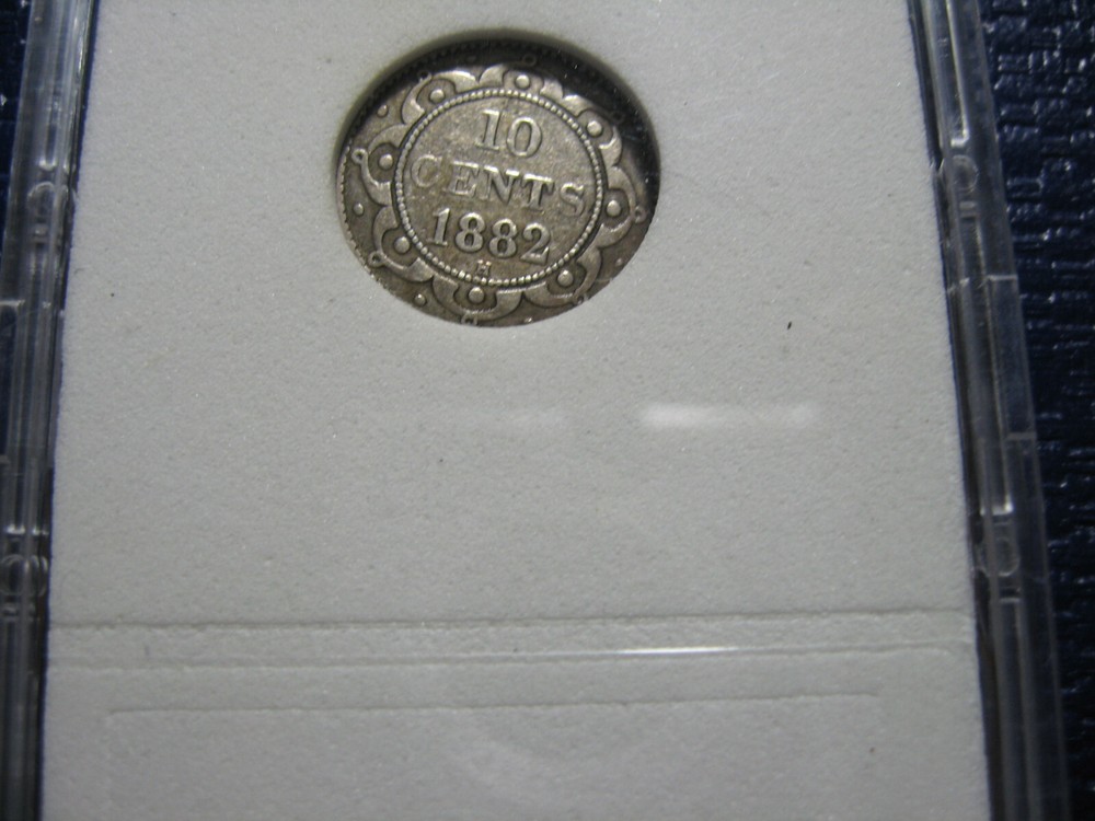 1882 H Newfoundland coin set