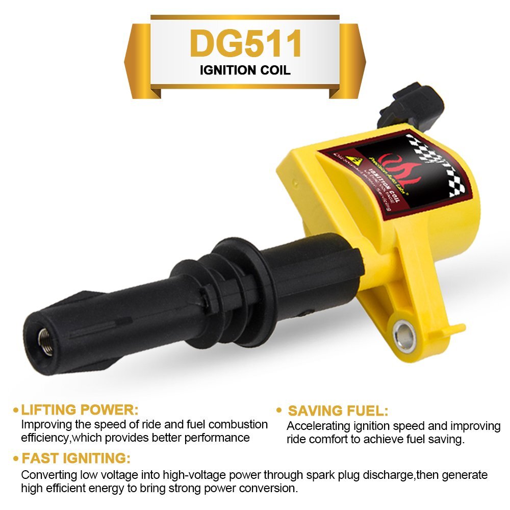 2004 2005 2006 2007 2008 IGNITION COIL 8PACKS FOR FORD F-150 4.6L 5.4L V8 TRITON