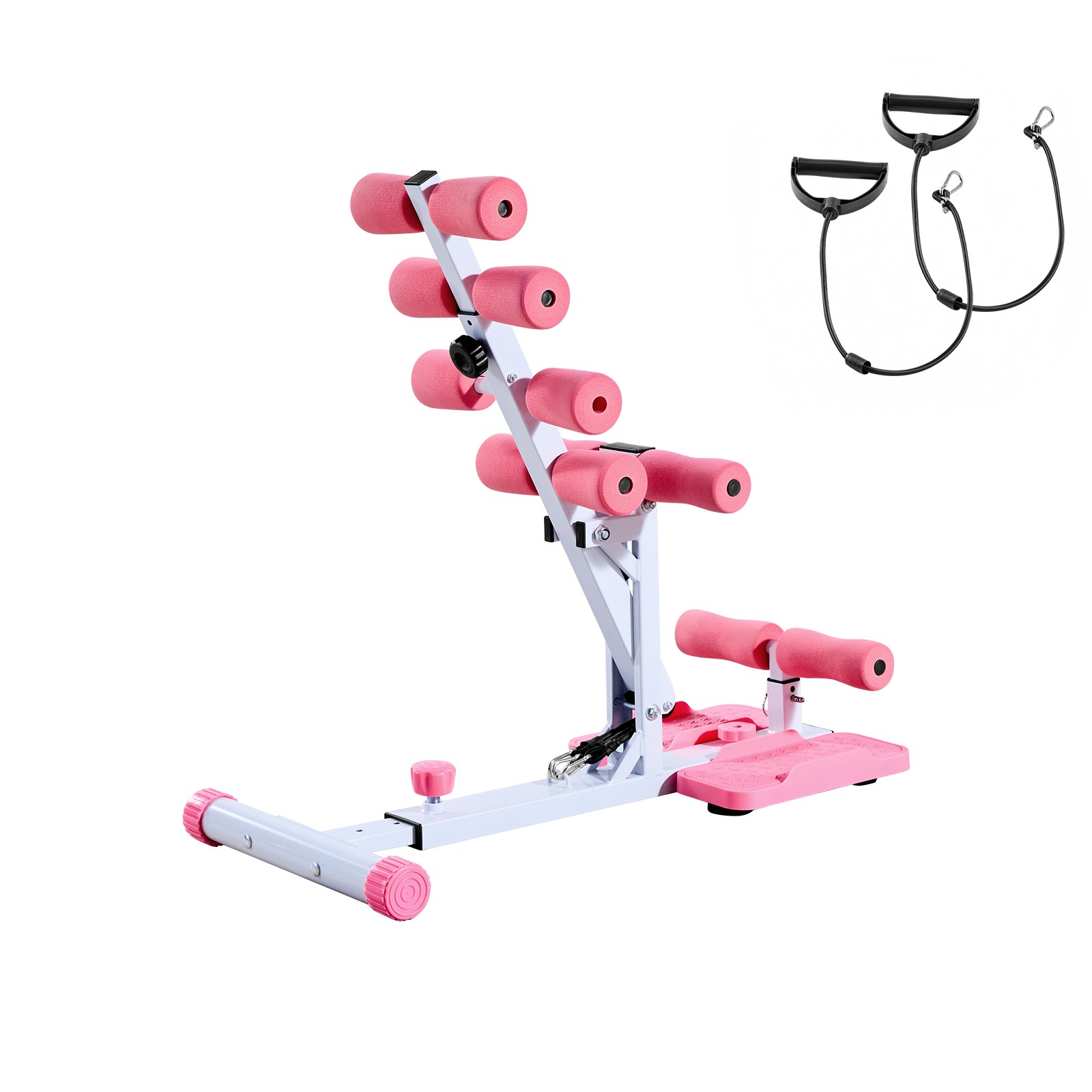 Uimoso Foldable Squat Machine with 3 Resistance Bands Glutes and Leg Workouts