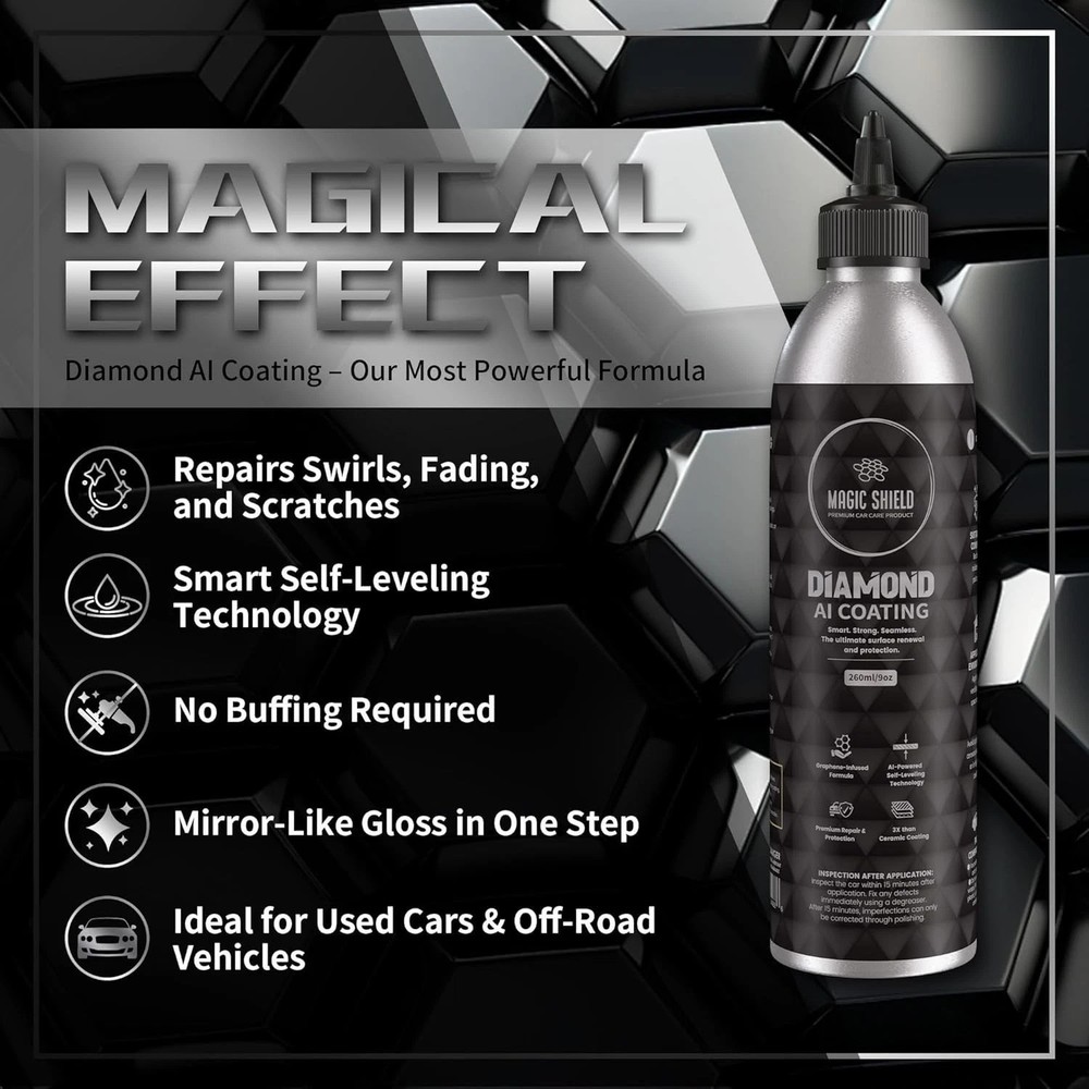 Graphene Car Coating | Self-Leveling Tech | 10Yr Protection