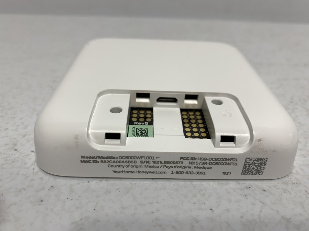 Honeywell DC6000WF1001 Ductless Controller Programmable Thermostat