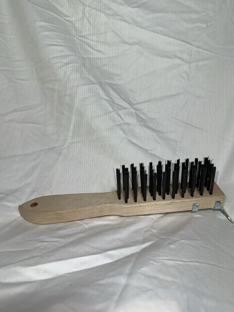 8 Inch Metal Wire Brush with Scraper