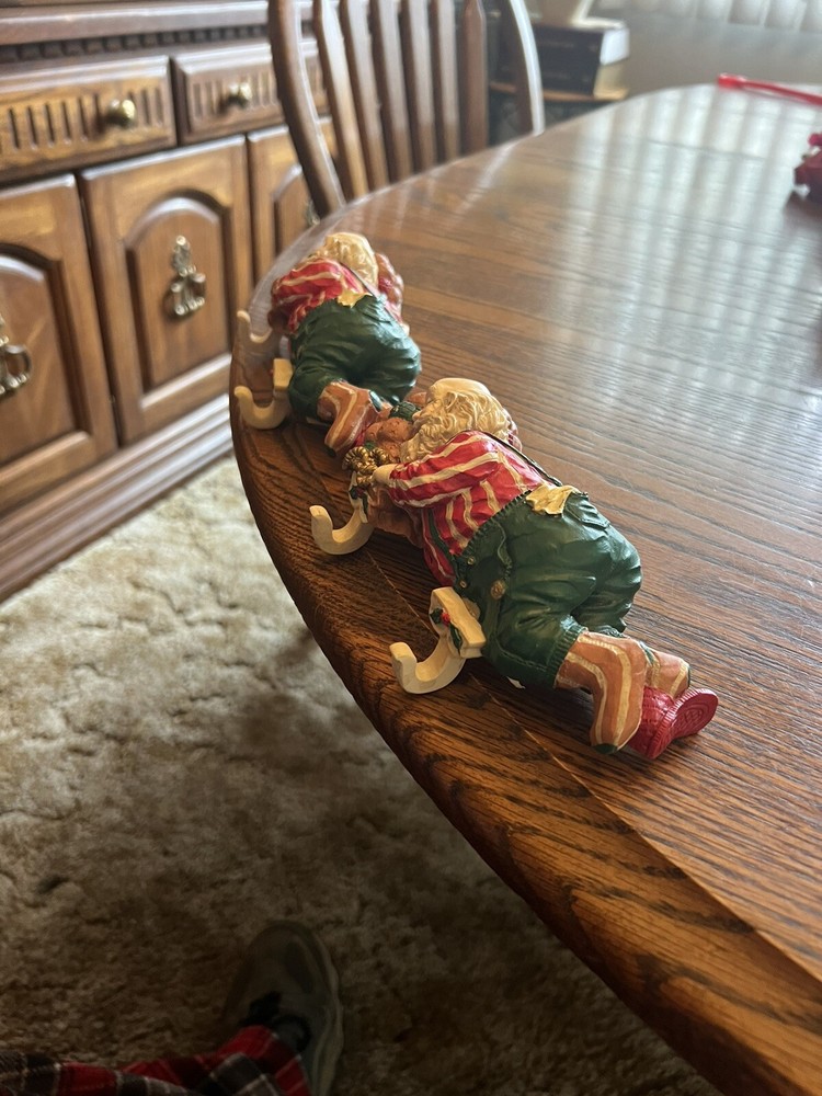 Sleeping Santa Stocking Holders