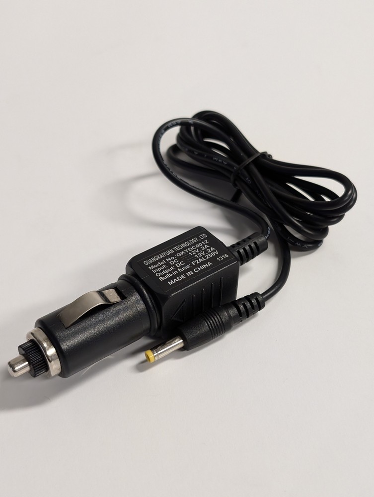 FUSED CIGARETTE LIGHTER PLUG 12 VOLT ADAPTER
