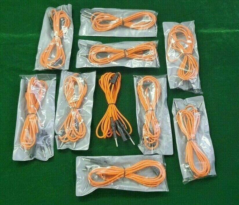 10pc Laparoscopic Bipolar Cable Laparoscopy Endoscopy Best Instruments