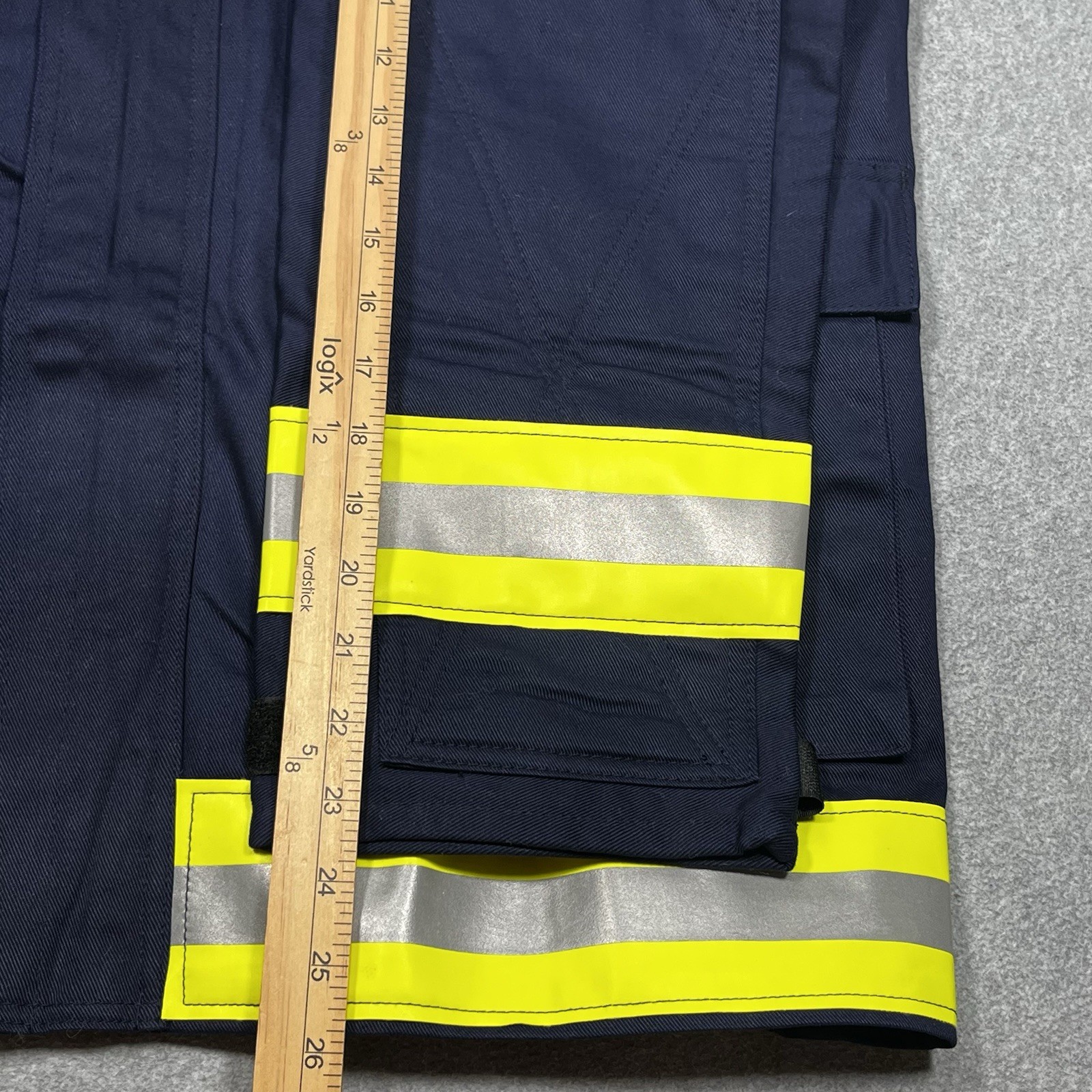 Fyrban FR Lakeland Jacket Coat Men Large Firefighter Rescue Safety Reflector