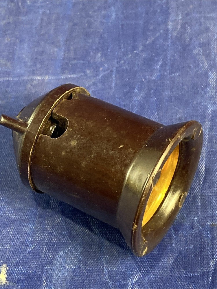 In Line Socket Light Add On A Light String P&S BAKELITE Vintage 1940’s