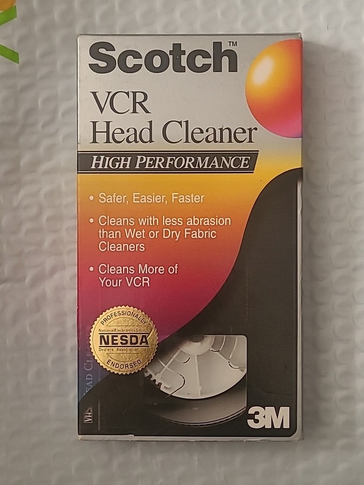 Scotch Professional VCR Head Cleaner