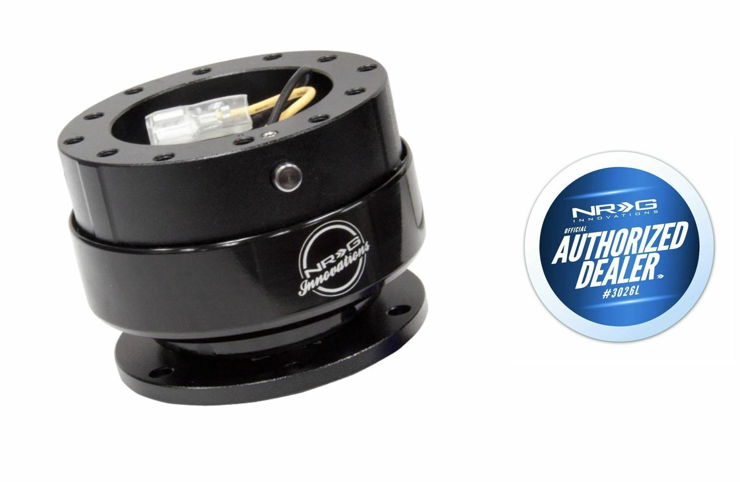 NRG Gen 2.0 Steering Wheel Quick Release Black SRK-200BK *AUTHORIZED DEALER*