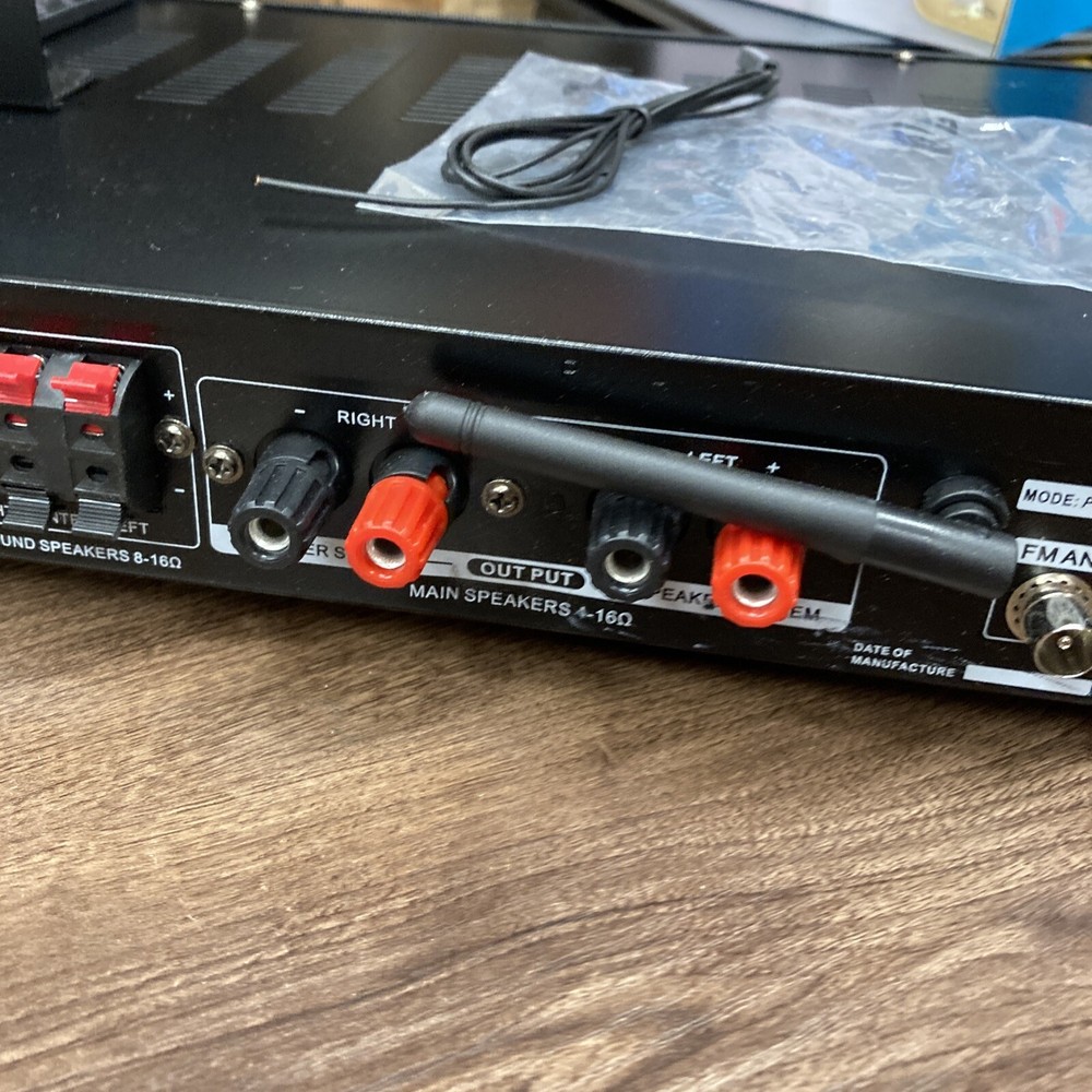 (Read Description) Pyle PDA7BU BT Amplifier Audio Receiver Sound System