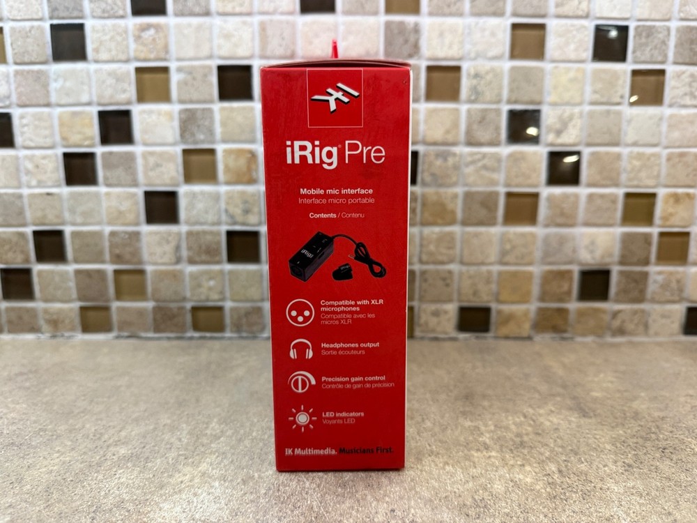 iRig Pre Mobile Mic Interface