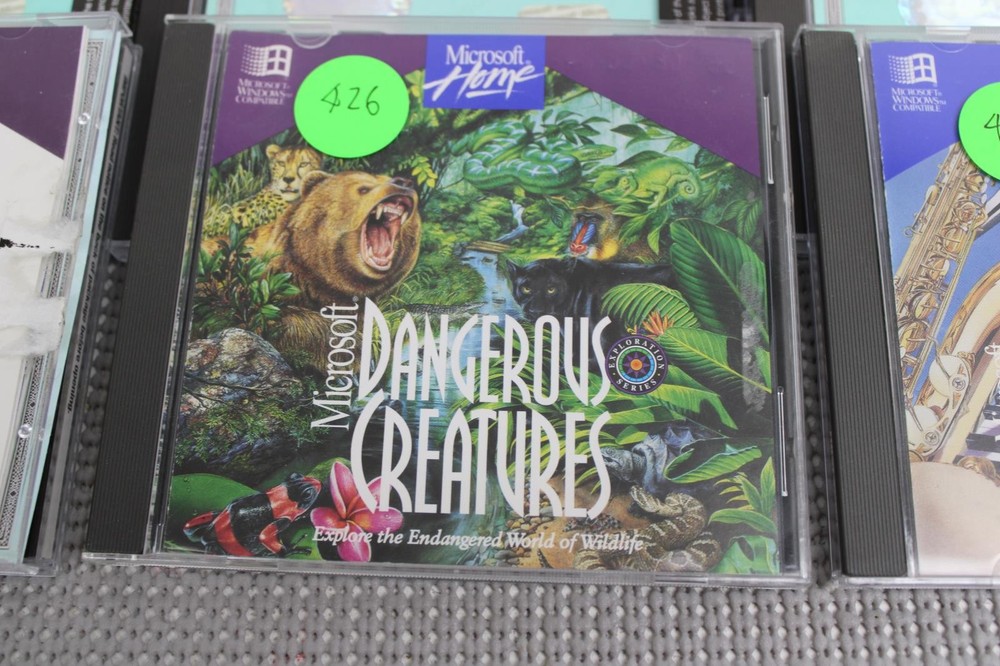 Microsoft Cd Programs/Games Mixed Lot of 9