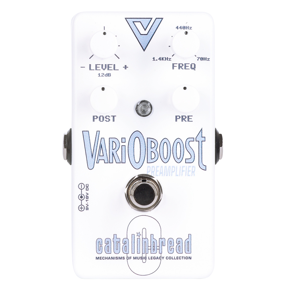 New Catalinbread VariOboost Preamplifier Guitar Effects Pedal