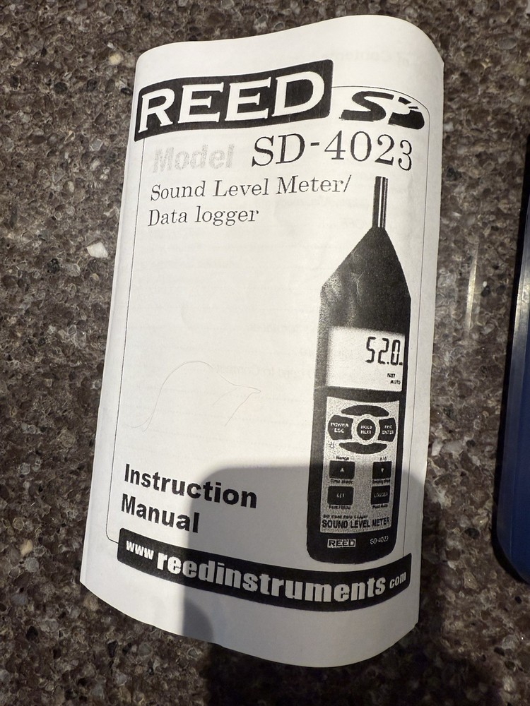 Sound Meter Reed