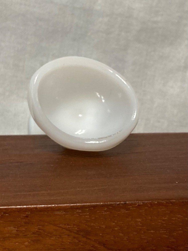 MILK GLASS EYE CUP