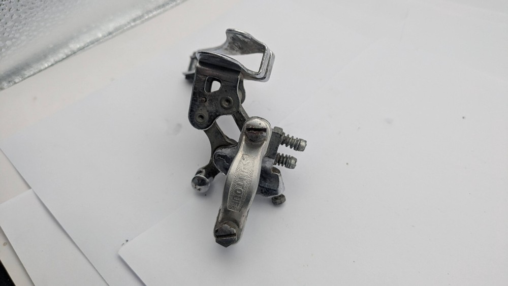 SUNTOUR SPRINT FRONT DERAILLEUR JAPAN 28.6 SILVER BOTTOM PULL