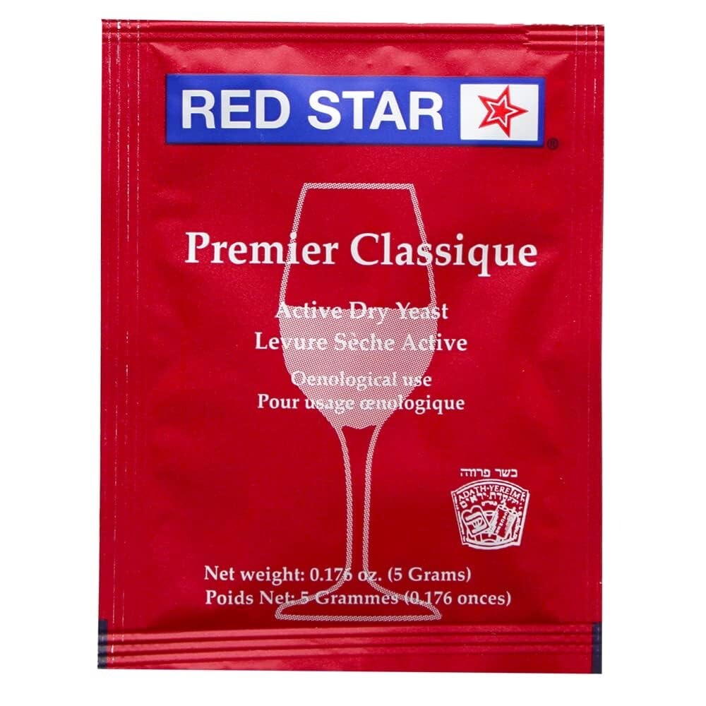 Red Star Premier Classique Wine Yeast - 5g