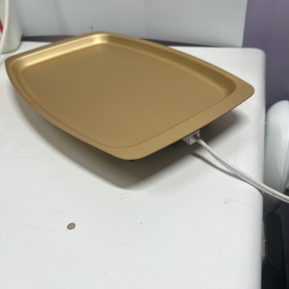 Cornwall 2615 Gold Hot plate 1974. Works!!