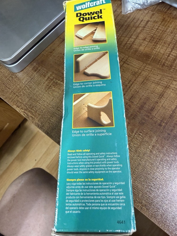 Wolfcraft Quick Dowel Make Dowel Joints Quickly and Accurately