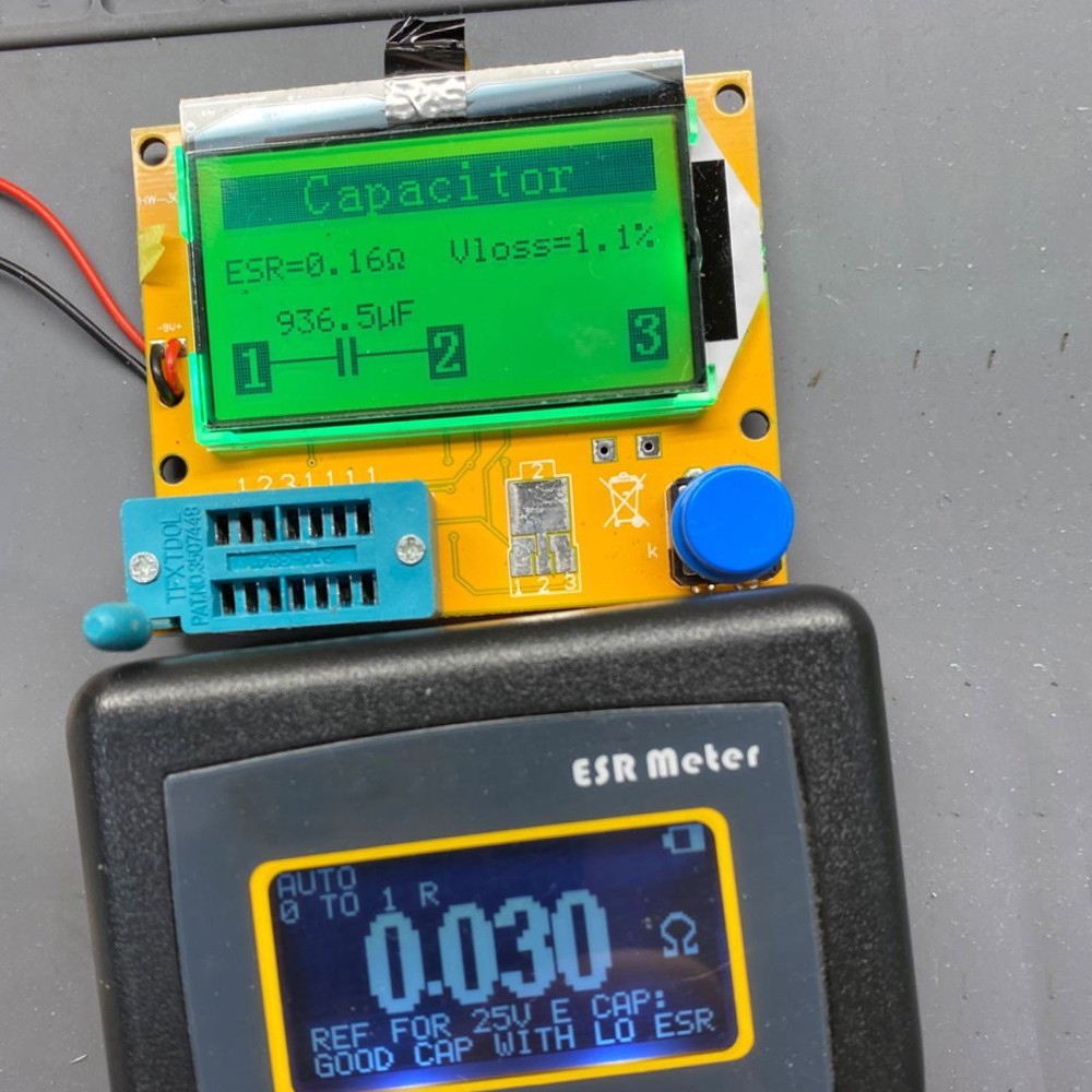 LCR-T4 Component Tester Transistor Diode Capacitor Resistor Inductor LCD MeterUS