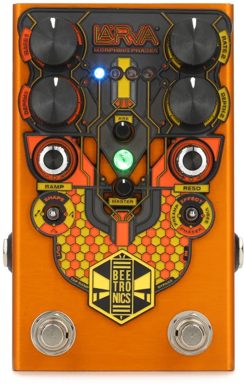 Beetronics FX Larva Morphing Phaser Pedal